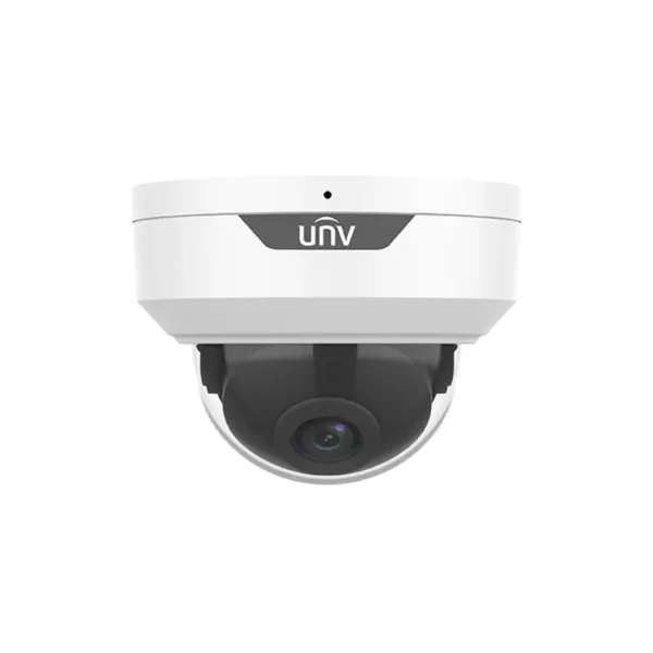 Caméra dôme de surveillance 5MP avec technologie LightHunter, vision nocturne IR 30 m, boîtier métallique IP67.