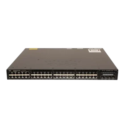 Cisco Catalyst WS-C3650-48TS-L, commutateur réseau administrable avec 48 ports Gigabit, empilable et conçu pour les PME et grandes entreprises.