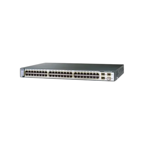 Cisco WS-C3750-48TS-S, switch 48 ports Fast Ethernet empilable avec gestion avancée