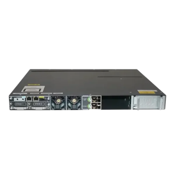 Switch Cisco WS-C3750X-48PF-L avec 48 ports PoE+, empilable et manageable, pour réseaux d’entreprise