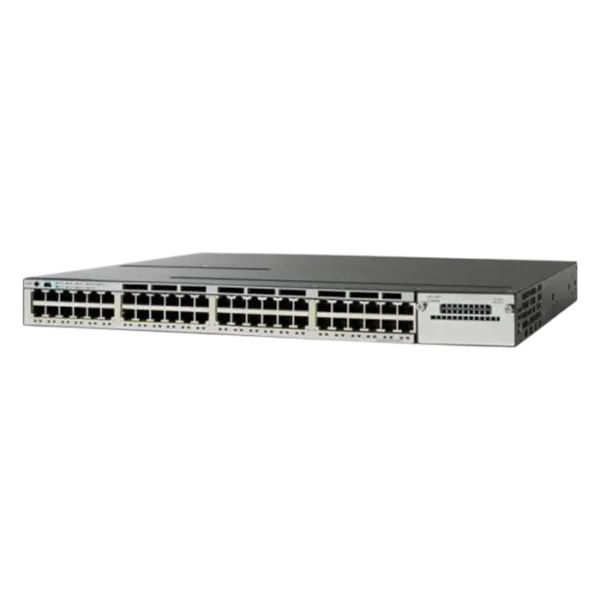 Switch Cisco WS-C3750X-48T-L 48 ports Gigabit empilable sans PoE avec routage L3