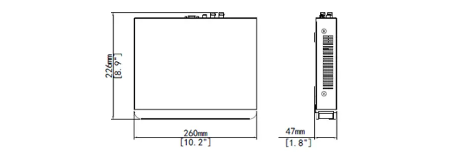 Enregistreur vidéo Uniview XVR301-G3 hybride