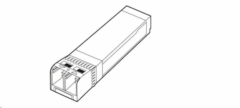 Module SFP MINI-GBIC-LX-SM1310 1000BASE-LX avec port LC duplex pour fibre optique monomode, distance 10 km.