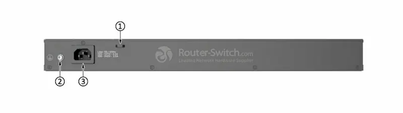 Switch HPE Aruba 2930F avec 48 ports Gigabit et 4 uplinks 10GbE SFP+, pour les réseaux professionnels.